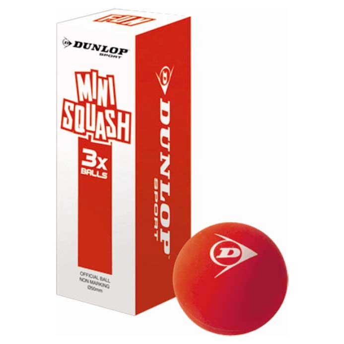 Dunlop Fun Squashpallo 3 kpl