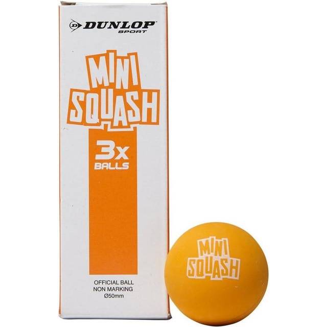 Dunlop Play Squashpallo 3 kpl