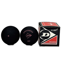 [4294] Dunlop Progress Squash pallo punainen